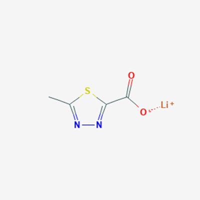 Picture of Lithium 5-methyl-1,3,4-thiadiazole-2-carboxylate