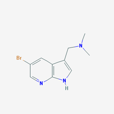 Picture of 1-(5-Bromo-1H-pyrrolo[2,3-b]pyridin-3-yl)-N,N-dimethylmethanamine