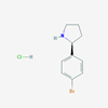 Picture of (S)-2-(4-Bromophenyl)pyrrolidine hydrochloride