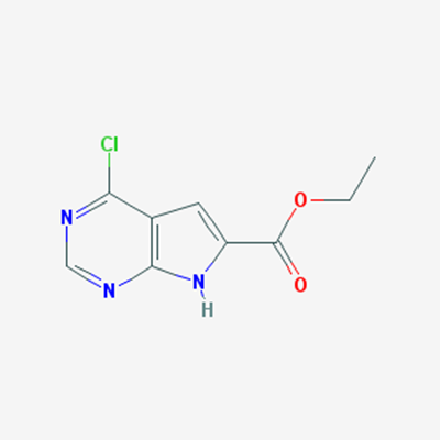 Picture of Ethyl 4-chloro-7H-pyrrolo[2,3-d]pyrimidine-6-carboxylate