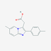 Picture of 6-Methyl-2-(4-methylphenyl)imidazol[1,2-a]pyridine-3-acetic acid