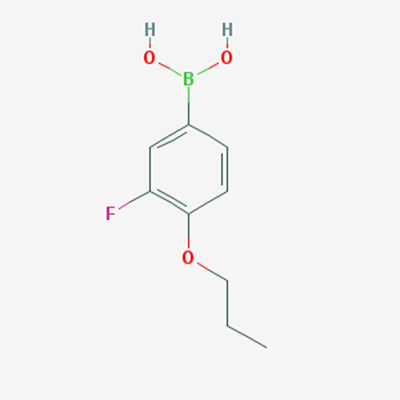 Picture of (3-Fluoro-4-propoxyphenyl)boronic acid