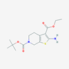 Picture of Ethyl 6-Boc-2-amino-4,7-dihydro-5H-thieno[2,3-c]pyridine-3-carboxylate