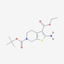 Picture of Ethyl 6-Boc-2-amino-4,7-dihydro-5H-thieno[2,3-c]pyridine-3-carboxylate