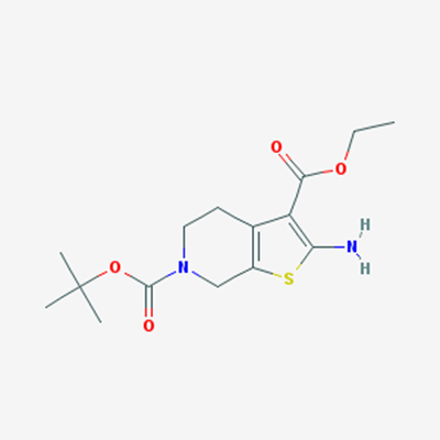 Picture of Ethyl 6-Boc-2-amino-4,7-dihydro-5H-thieno[2,3-c]pyridine-3-carboxylate