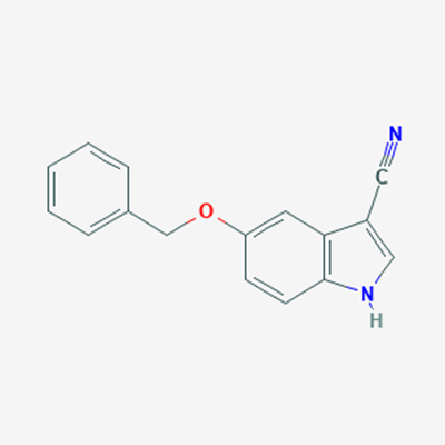 Picture of 5-(Benzyloxy)-1H-indole-3-carbonitrile