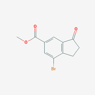 Picture of Methyl 7-bromo-3-oxo-2,3-dihydro-1H-indene-5-carboxylate