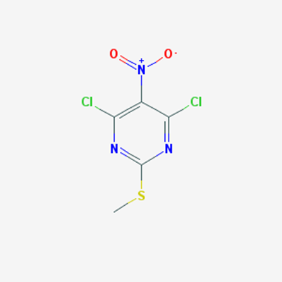 Picture of 4,6-Dichloro-2-(methylthio)-5-nitropyrimidine