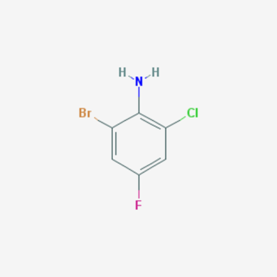 Picture of 2-Bromo-6-chloro-4-fluoroaniline
