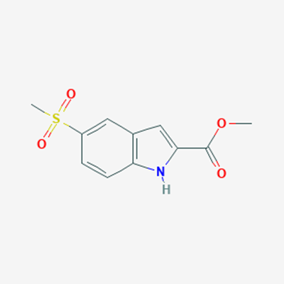 Picture of Methyl 5-(methylsulfonyl)-1H-indole-2-carboxylate