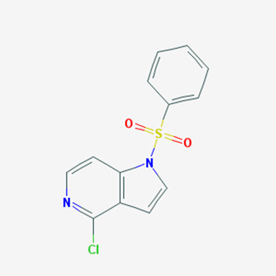 Picture of 4-Chloro-1-(phenylsulfonyl)-1H-pyrrolo[3,2-c]pyridine