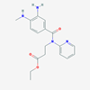 Picture of Ethyl 3-(3-amino-4-(methylamino)-N-(pyridin-2-yl)benzamido)propanoate