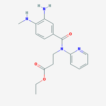 Picture of Ethyl 3-(3-amino-4-(methylamino)-N-(pyridin-2-yl)benzamido)propanoate
