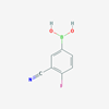 Picture of 3-Cyano-4-fluorobenzeneboronic acid