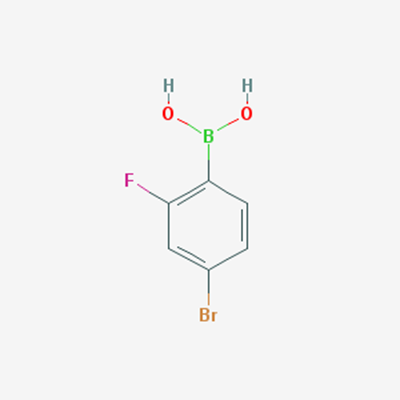 Picture of 4-Bromo-2-fluorobenzeneboronic acid