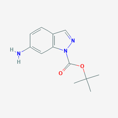 Picture of tert-Butyl 6-amino-1H-indazole-1-carboxylate