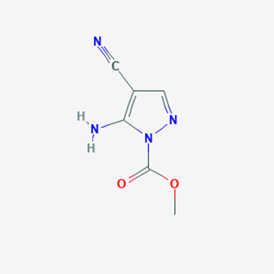 Picture of Methyl 5-amino-4-cyano-1H-pyrazole-1-carboxylate