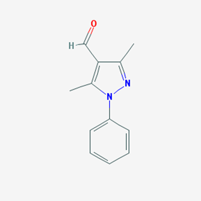Picture of 3,5-Dimethyl-1-phenyl-1H-pyrazole-4-carbaldehyde