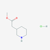 Picture of Methyl 2-(piperidin-3-yl)acetate hydrochloride