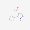 Picture of 3-(Thiophen-2-yl)-1H-pyrazole-4-carbaldehyde