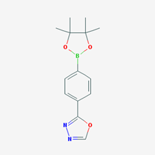 Picture of 2-(4-(4,4,5,5-Tetramethyl-1,3,2-dioxaborolan-2-yl)phenyl)-1,3,4-oxadiazole