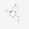 Picture of (R)-1-Boc-Piperazine-2-carboxylic acid