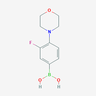 Picture of (3-Fluoro-4-morpholinophenyl)boronic acid