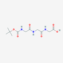 Picture of 2,2-Dimethyl-4,7,10-trioxo-3-oxa-5,8,11-triazatridecan-13-oic acid