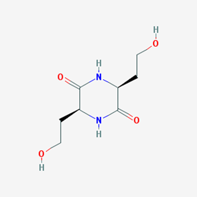 Picture of cis-3,6-Bis(2-hydroxyethyl)piperazine-2,5-dione