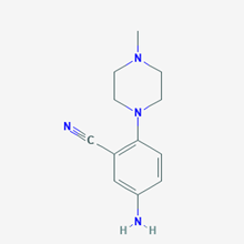 Picture of 5-Amino-2-(4-methylpiperazin-1-yl)benzonitrile
