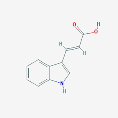 Picture of trans-3-(1H-Indol-3-yl)acrylic acid