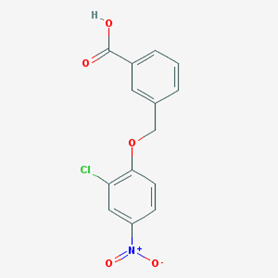 Picture of 3-((2-Chloro-4-nitrophenoxy)methyl)benzoic acid