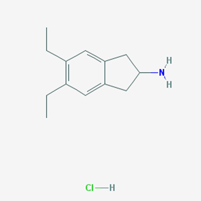 Picture of 5,6-Diethyl-2,3-dihydro-1H-inden-2-amine hydrochloride