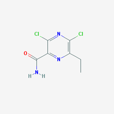 Picture of 3,5-Dichloro-6-ethylpyrazine-2-carboxamide