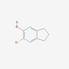 Picture of 6-Bromo-2,3-dihydro-1H-inden-5-ol