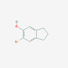 Picture of 6-Bromo-2,3-dihydro-1H-inden-5-ol