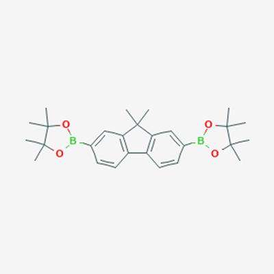 Picture of 2,2-(9,9-Dimethyl-9H-fluorene-2,7-diyl)bis(4,4,5,5-tetramethyl-1,3,2-dioxaborolane)