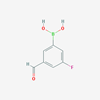 Picture of (3-Fluoro-5-formylphenyl)boronic acid