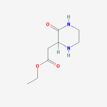 Picture of Ethyl 2-(3-oxopiperazin-2-yl)acetate