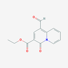 Picture of Ethyl 1-formyl-4-oxo-4H-quinolizine-3-carboxylate