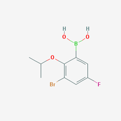 Picture of (3-Bromo-5-fluoro-2-isopropoxyphenyl)boronic acid