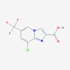 Picture of 8-Chloro-6-(trifluoromethyl)imidazo-[1,2-a]pyridine-2-carboxylic acid