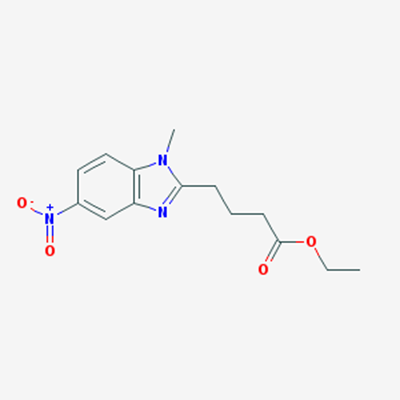 Picture of Ethyl 4-(1-methyl-5-nitro-1H-benzo[d]imidazol-2-yl)butanoate