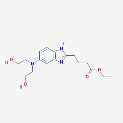 Picture of Ethyl 4-(5-(bis(2-hydroxyethyl)amino)-1-methyl-1H-benzo[d]imidazol-2-yl)butanoate