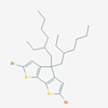 Picture of 2,6-Dibromo-4,4-bis(2-ethylhexyl)-4H-cyclopenta[1,2-b:5,4-b]dithiophene
