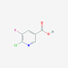 Picture of 6-Chloro-5-fluoronicotinic acid