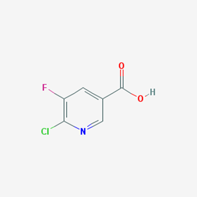 Picture of 6-Chloro-5-fluoronicotinic acid