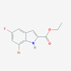 Picture of Ethyl 7-bromo-5-fluoro-1H-indole-2-carboxylate