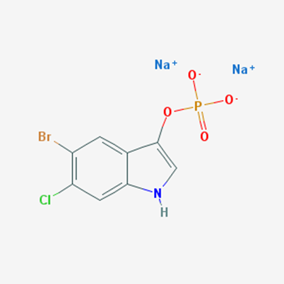 Picture of Sodium 5-bromo-6-chloro-1H-indol-3-yl phosphate