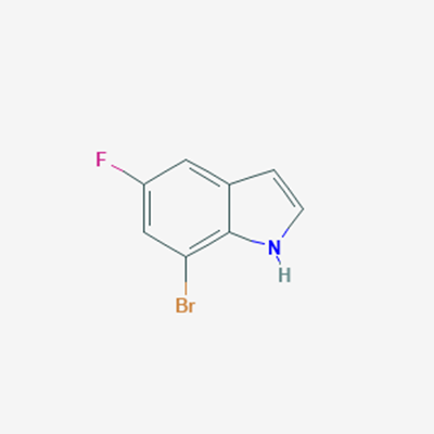 Picture of 7-Bromo-5-fluoro-1H-indole